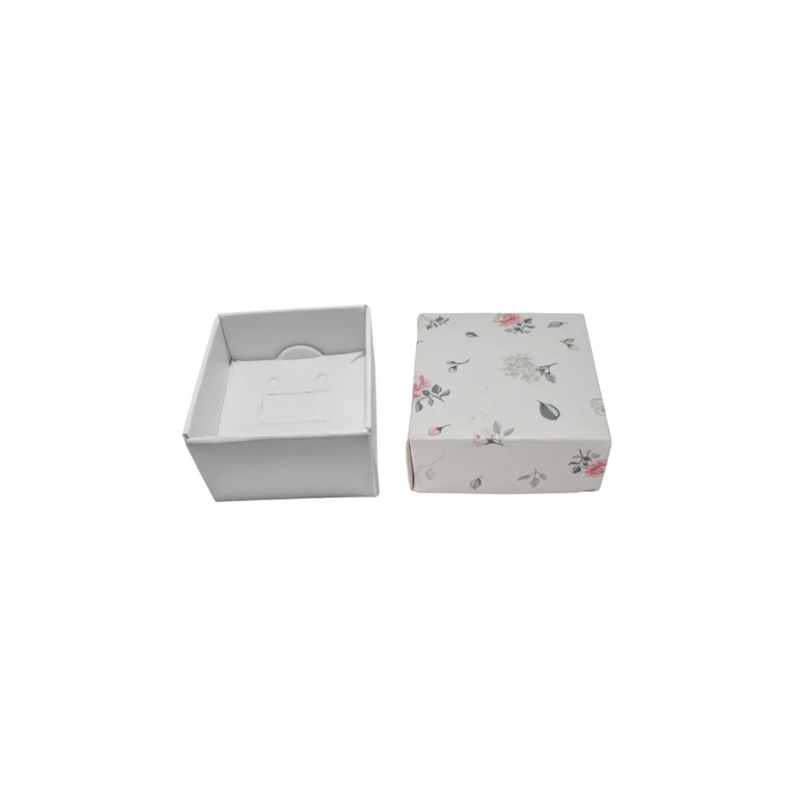 CAJ90X- CAJA ANILLO CON ROSAS - Imagen 2