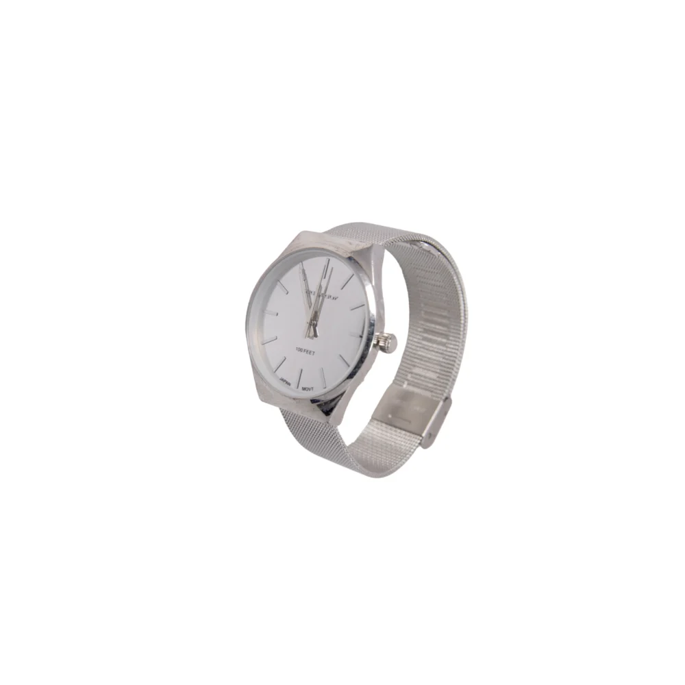 REJ02K- RELOJ TRESSA MALLA PLATEADA