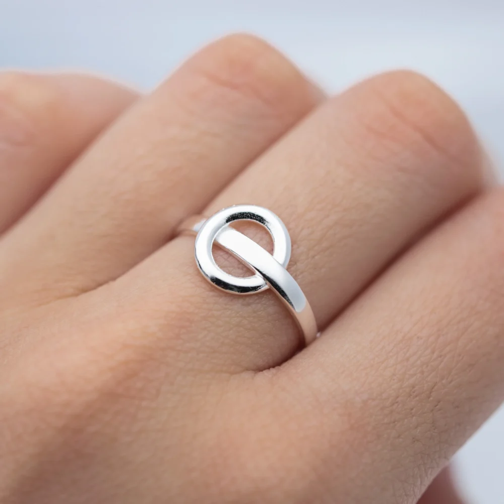 ANX100117- ANILLO LISO PLATA 925 (MEDIDA ESTANDAR) - Imagen 2