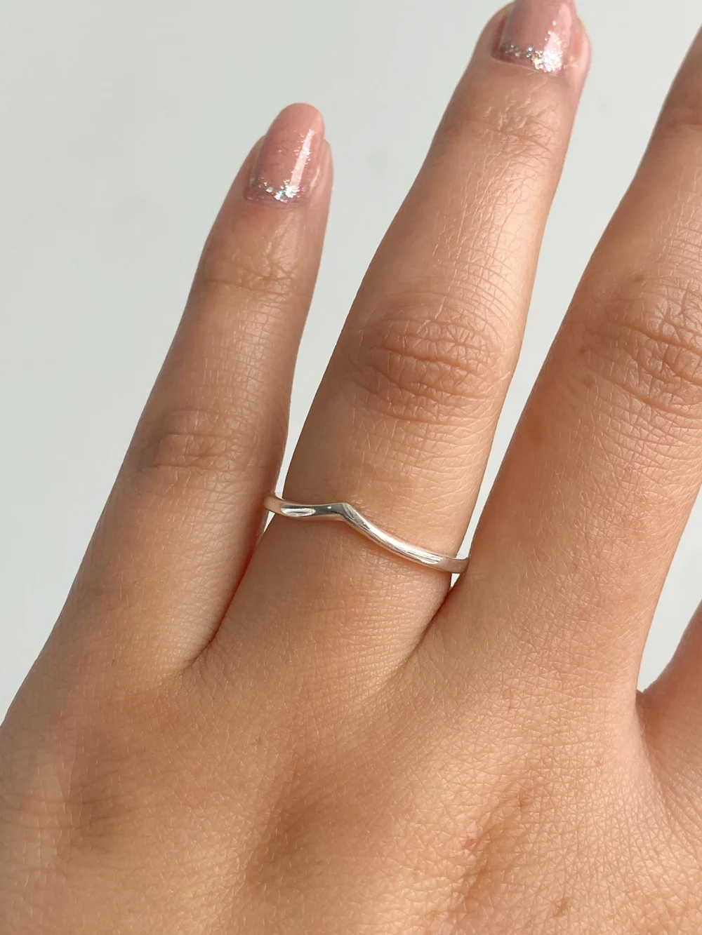 ANX100115- ANILLO LISO PLATA 925 (MEDIDA ESTANDAR) - Imagen 2