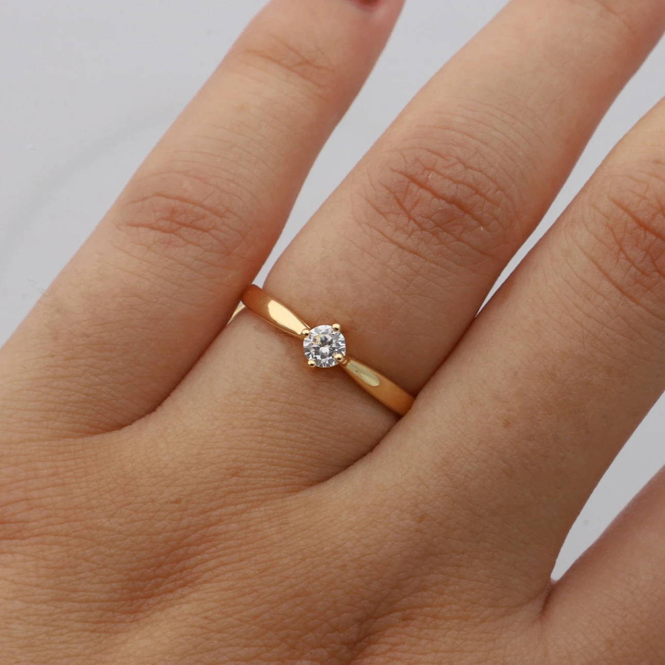 ACEANX002-ANILLO ACERO DORADO (MEDIDA ESTANDAR)