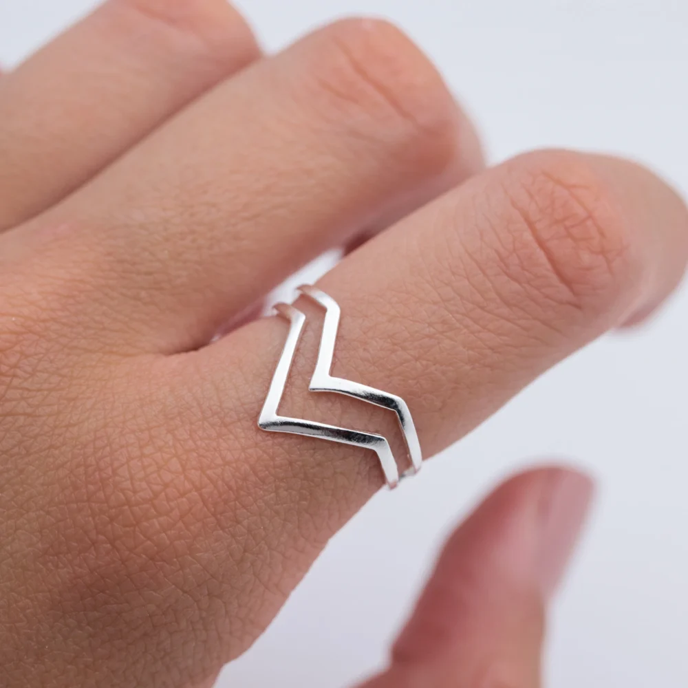 ANX100116- ANILLO LISO PLATA 925 (MEDIDA ESTANDAR) - Imagen 2