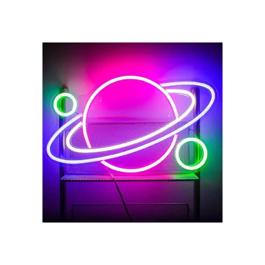 CARTEL LED NEON CHICO PLANET ( C ) - SMAR095