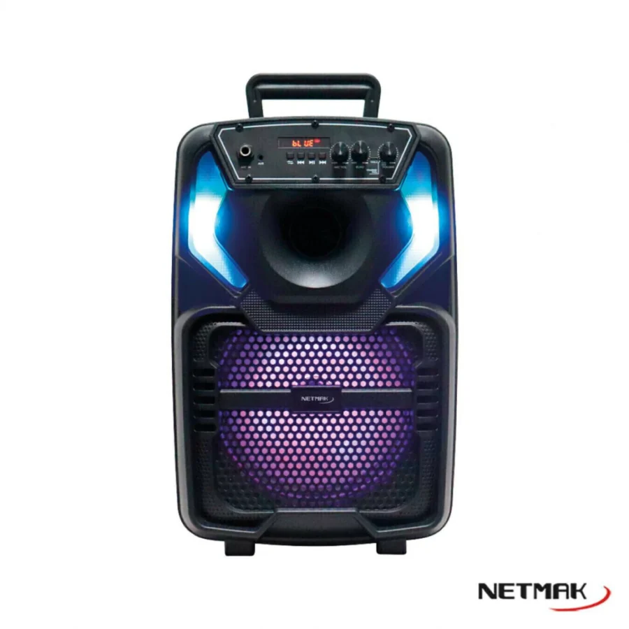 PARLANTE BLUETOOTH MEDIANO NETMAK NM-LENON - SMAR046