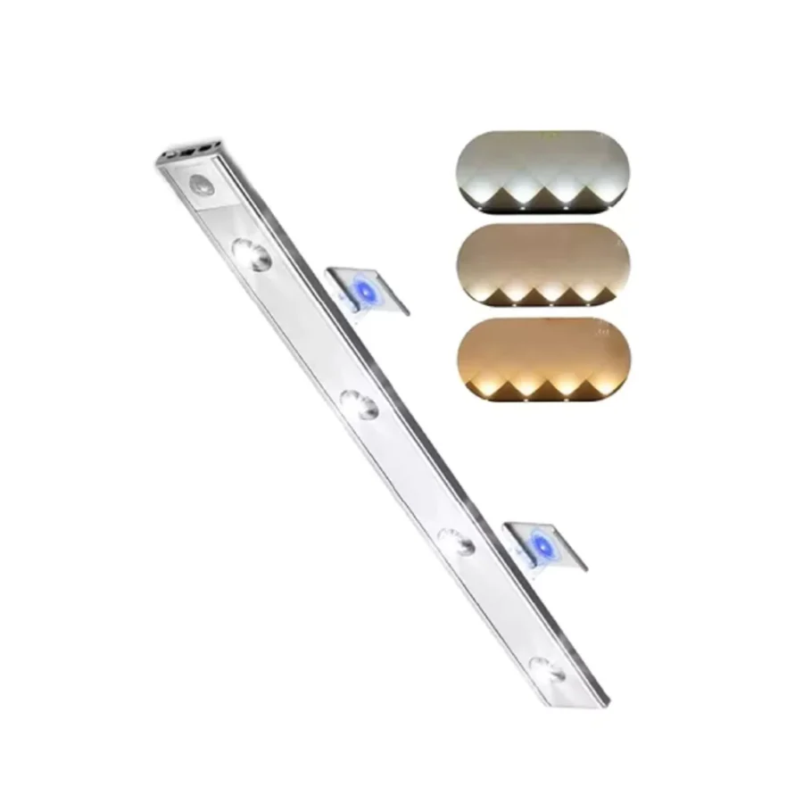 LUZ LED MAGNETICA DE ALUMINIO CON SENSOR DE MOVIMIENTO 40CM - SMAR082