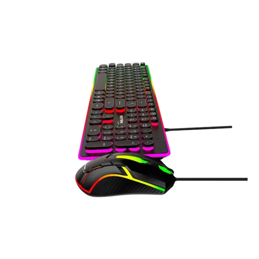 TECLADO Y MOUSE GAMER RETROILUMINADO NETMAK NM-VORTEX  - SMAR071