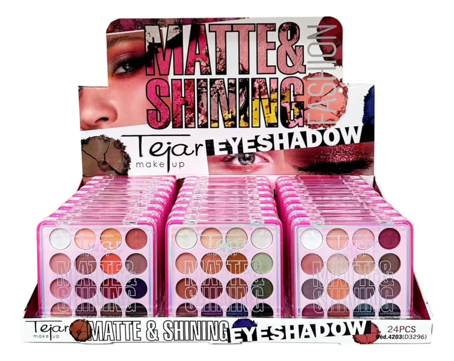 MAKE004- SOMBRA PARA OJOS SHINNING & MATTE TEJAR SOMBRA ROSA