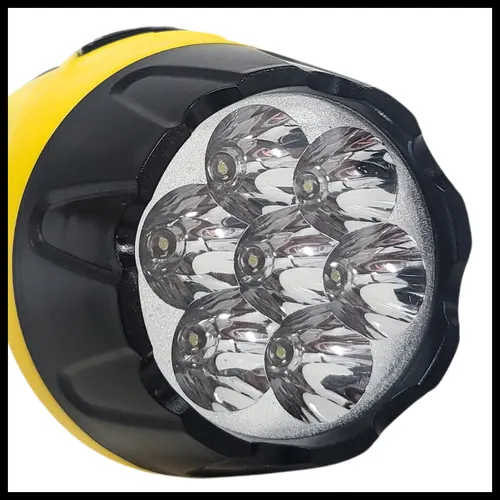 LINTERNA AMARILLA LED MS-807  -SMAR155