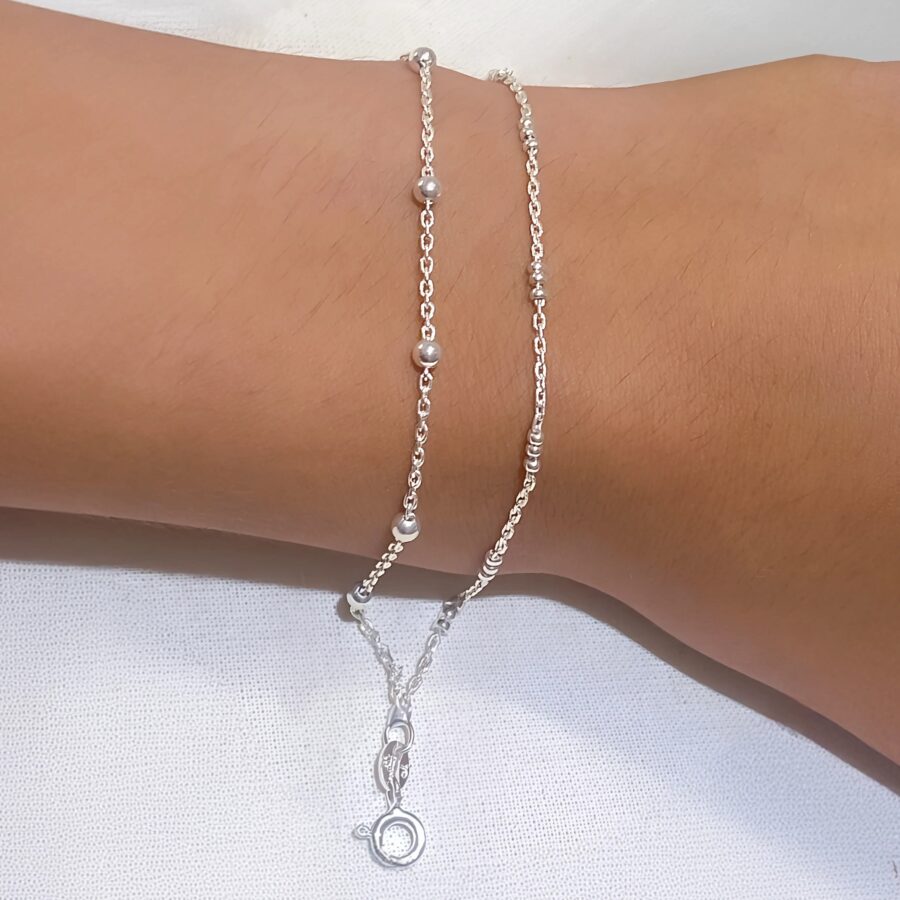 PUL713Z- PULSERA LISA PLATA 925