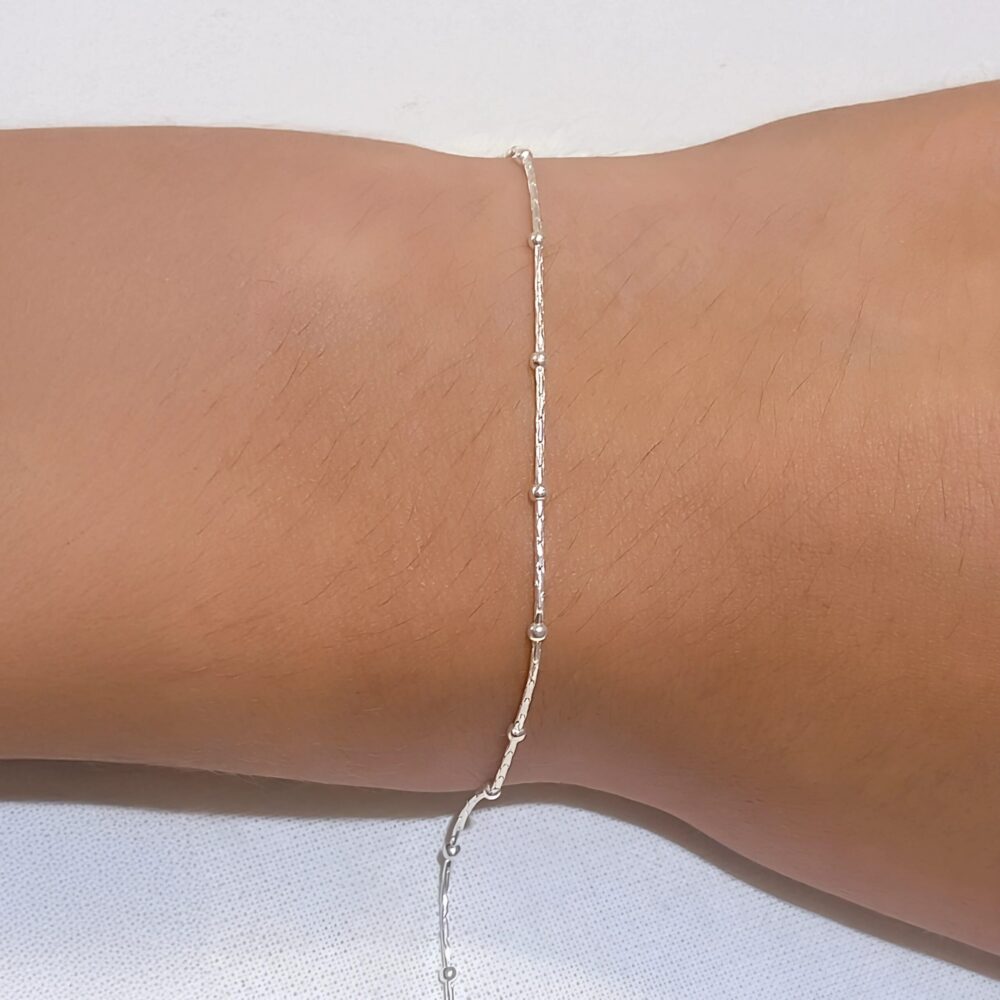 PUL714Z- PULSERA LISA PLATA 925