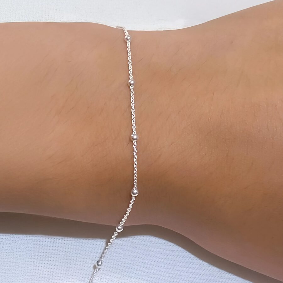 PUL726Z- PULSERA LISA PLATA 925