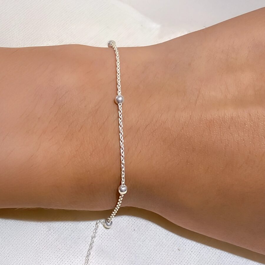 PUL727Z- PULSERA LISA PLATA 925