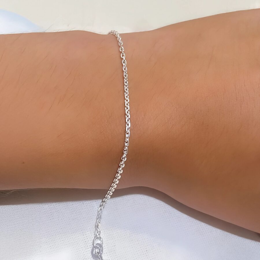 PUL728Z- PULSERA LISA PLATA 925