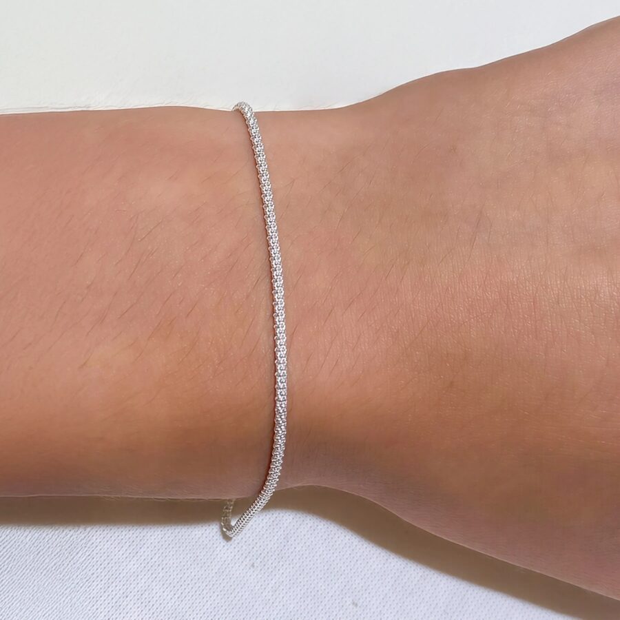 PUL732Z- PULSERA LISA PLATA 925
