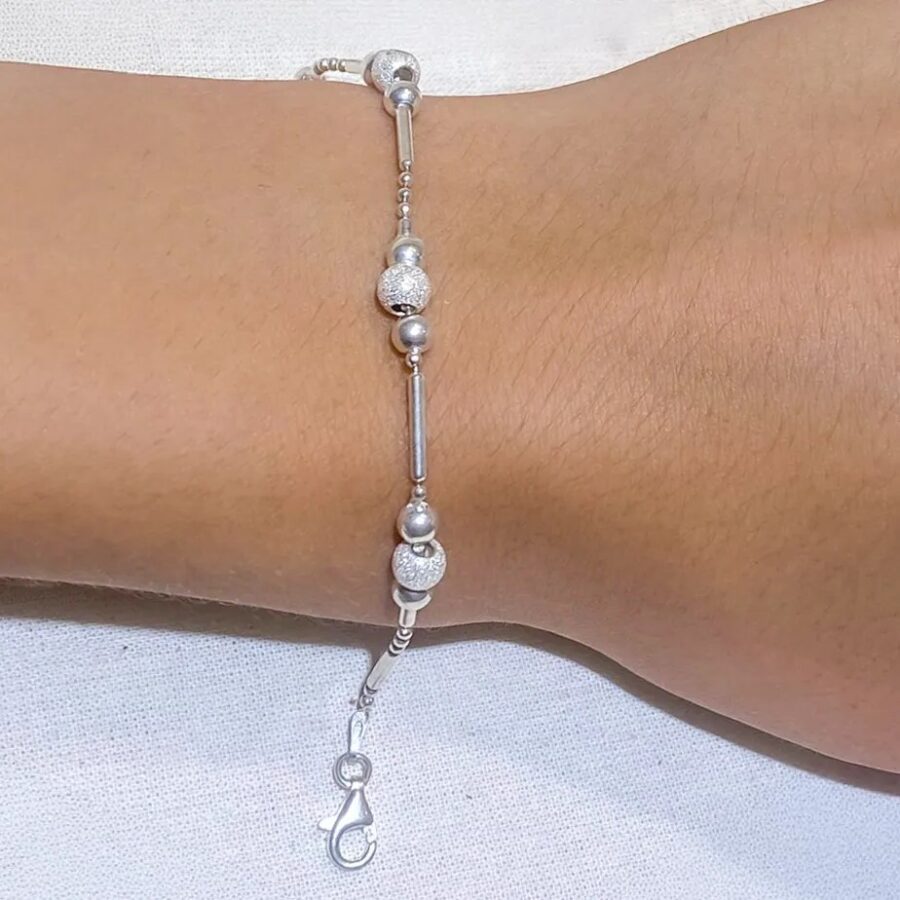 PUL708Z- PULSERA LISA PLATA 925