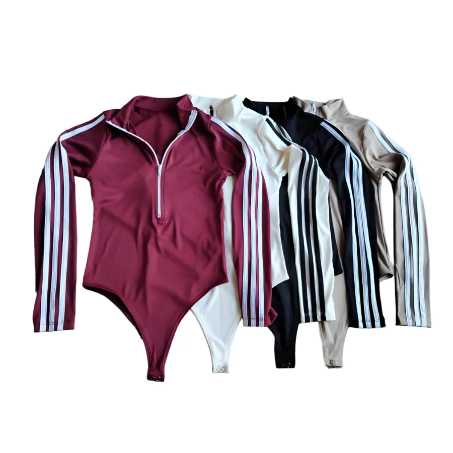 CAS33- BODYS MORLEY - TALLE UNICO (SURTIDO COLORES)