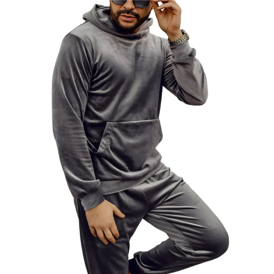 CAS37- CONJUNTO PLUSH HOMBRE - TALLES 2 AL 5 ( SURTIDOS COLORES)