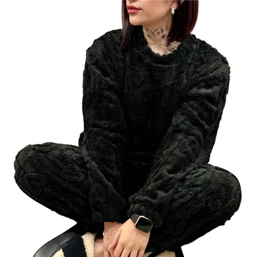 CAS30- PIJAMAS TEDDY- TALLES M AL XL ( SURTIDOS COLORES) - Imagen 2