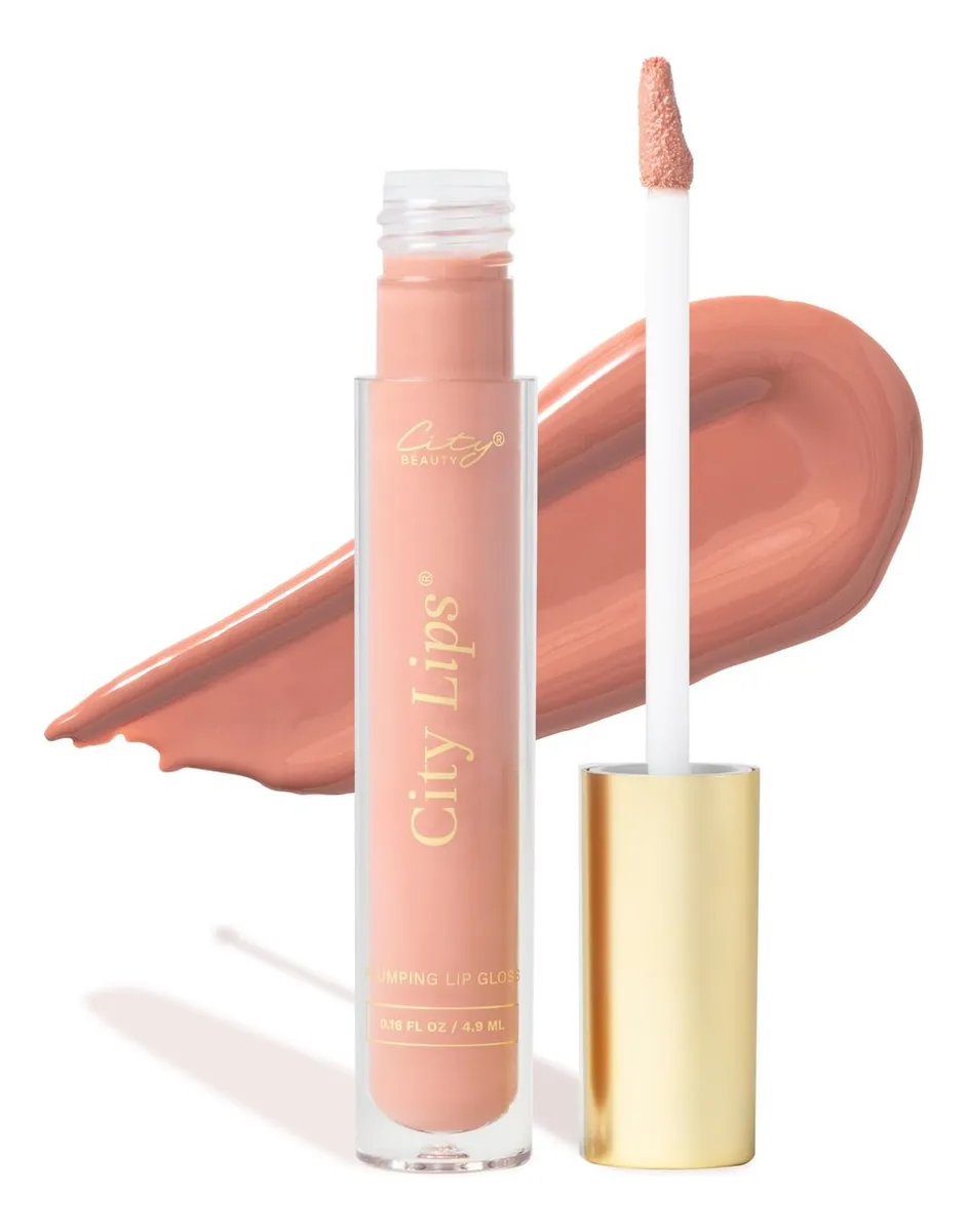 City Beauty City Lips Gloss Hidratante Con Ácido Hialurónico