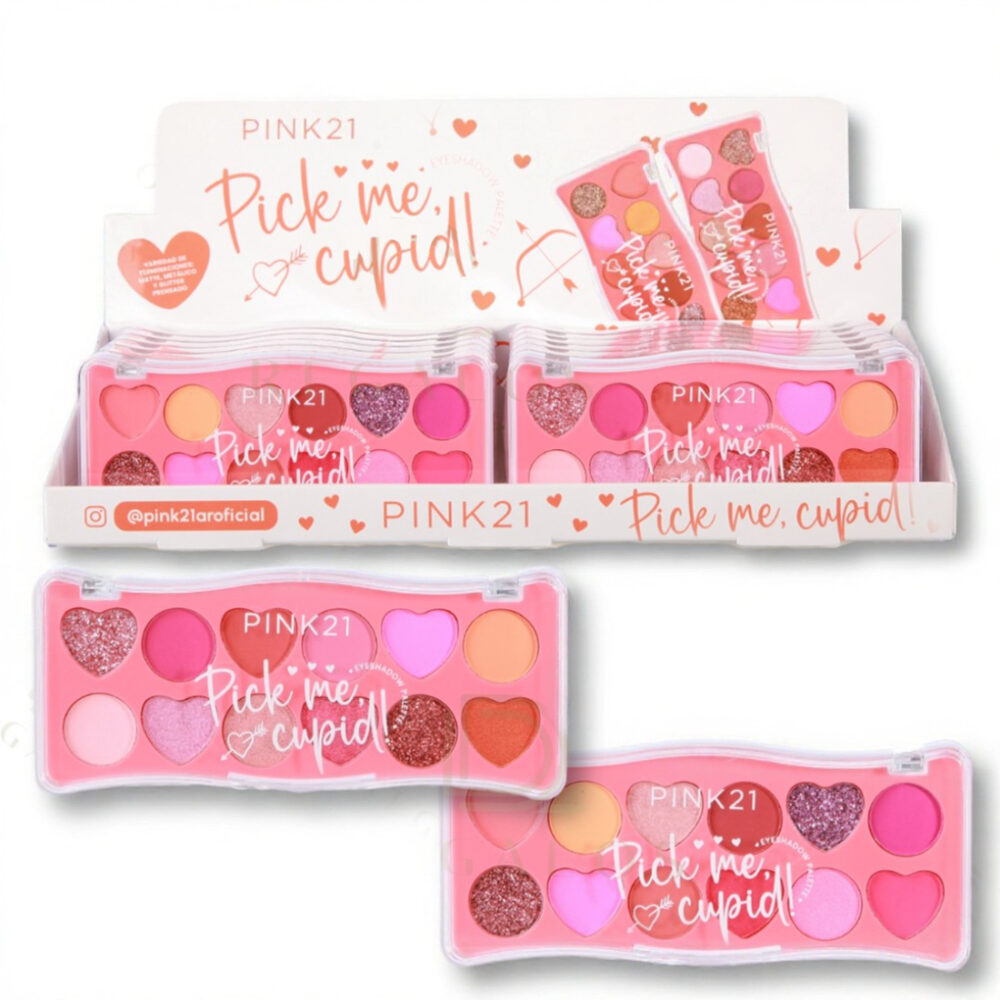 Paleta de sombras pick me cupid pink 21