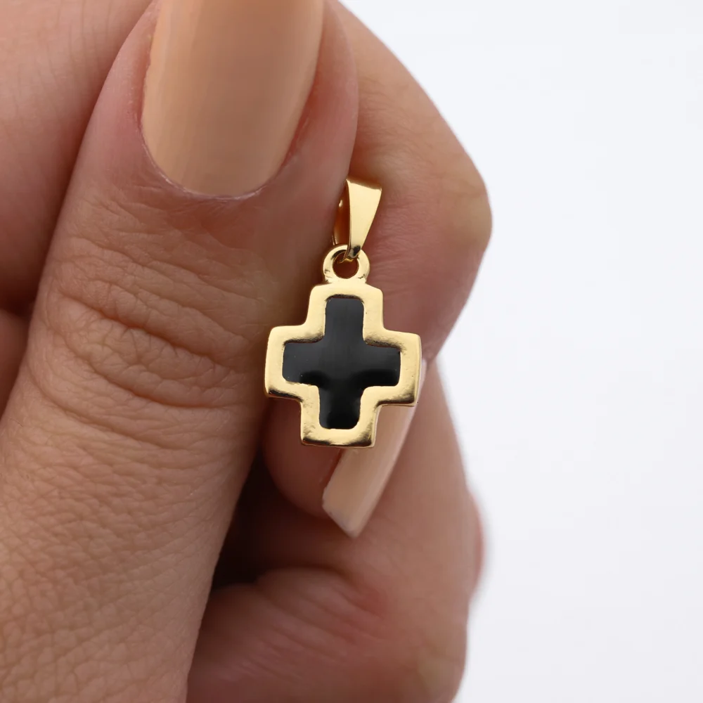 DIJE ACERO DORADO PREMIUM
