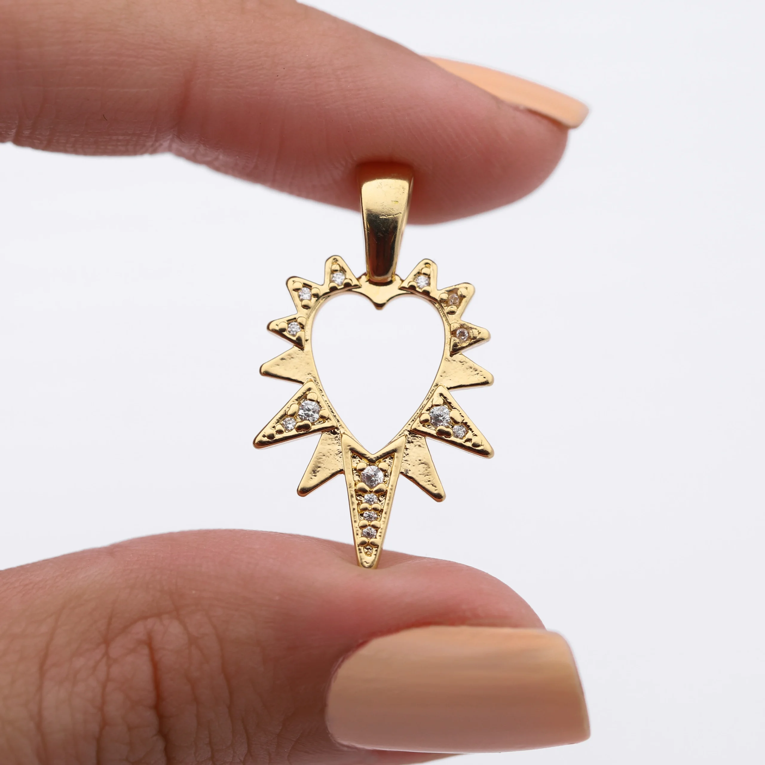 DIJE ACERO DORADO PREMIUM