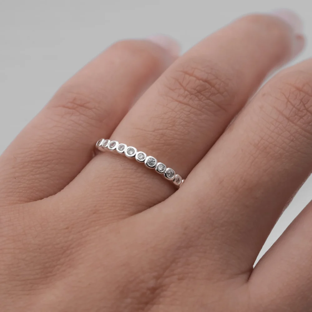 ANILLO ACERO BLANCO DANIEL