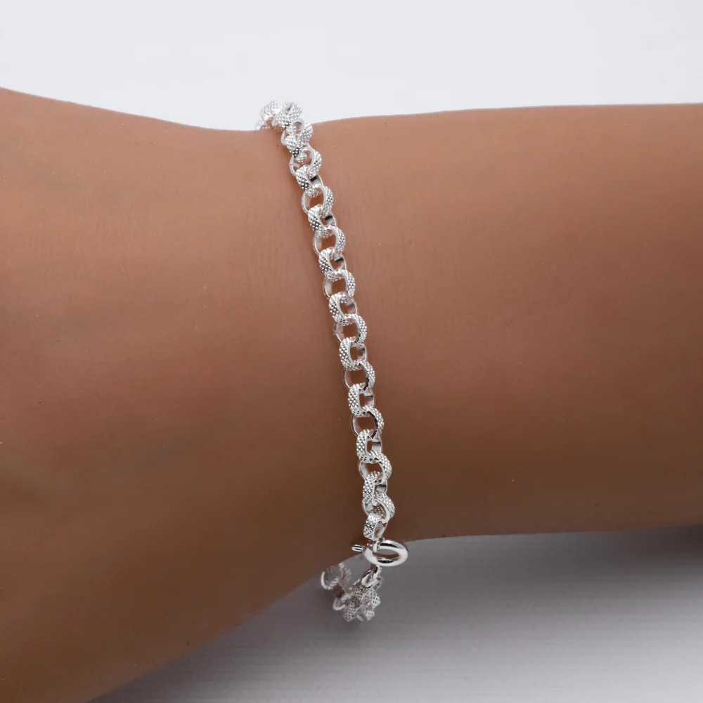PULSERA ACERO BLANCO PREMIUM