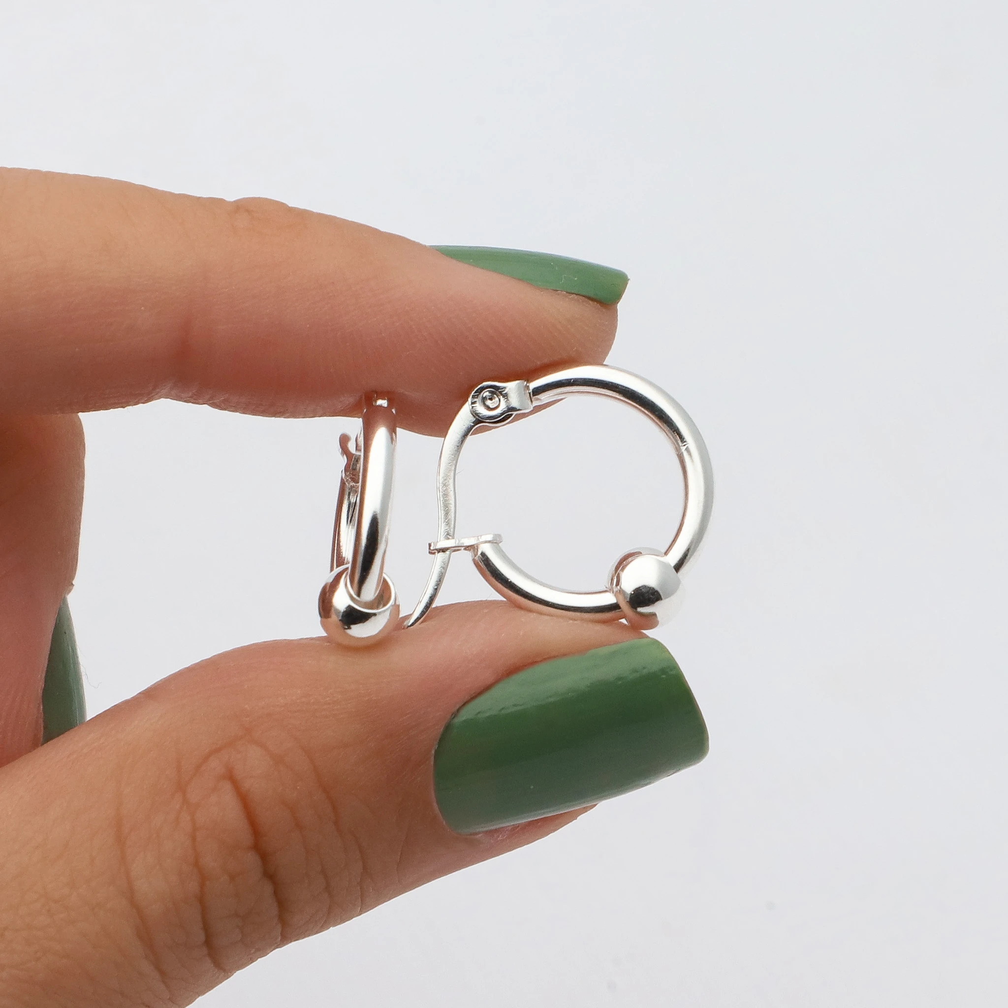 ARGOLLAS ACERO BLANCO