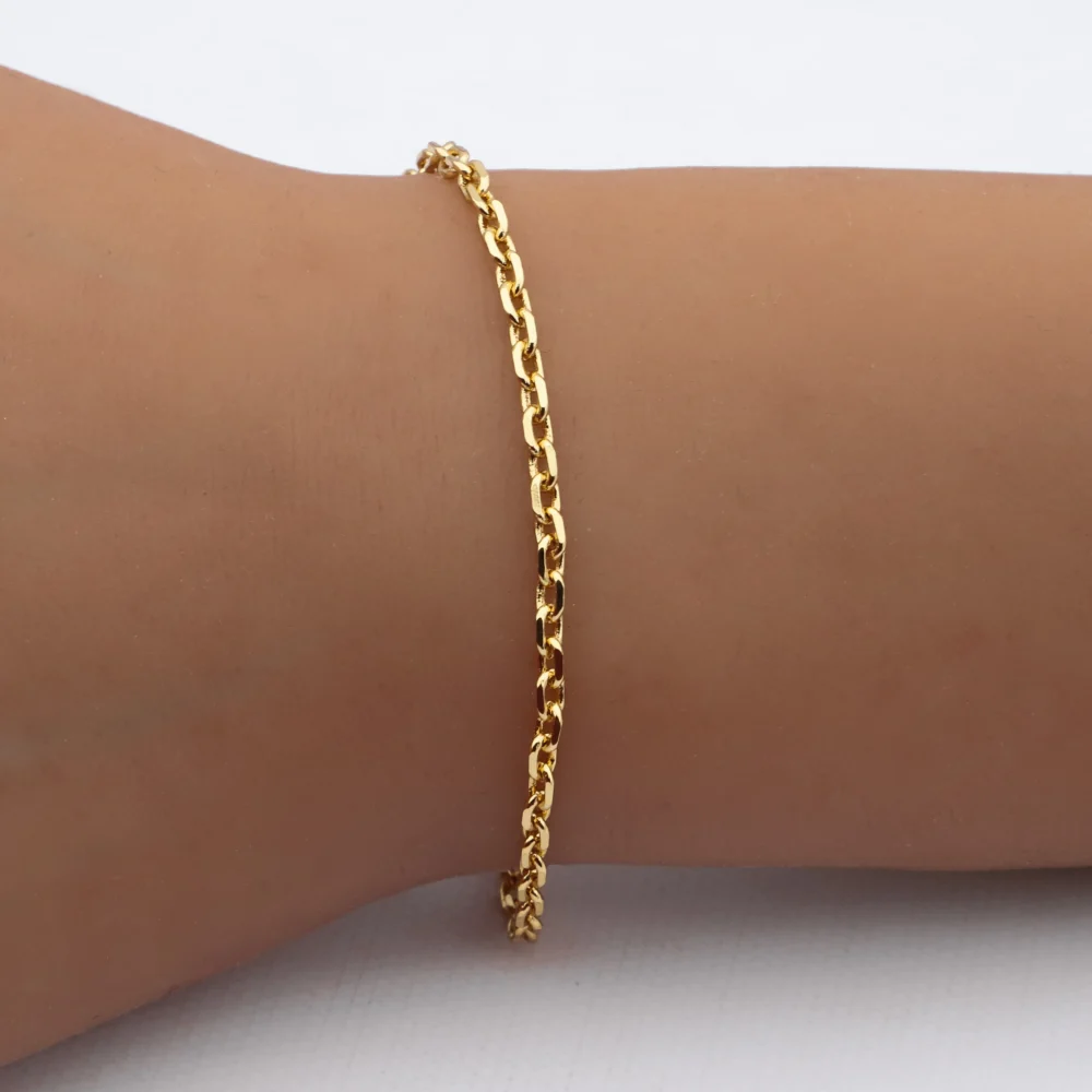 PULSERA ACERO DORADO PREMIUM