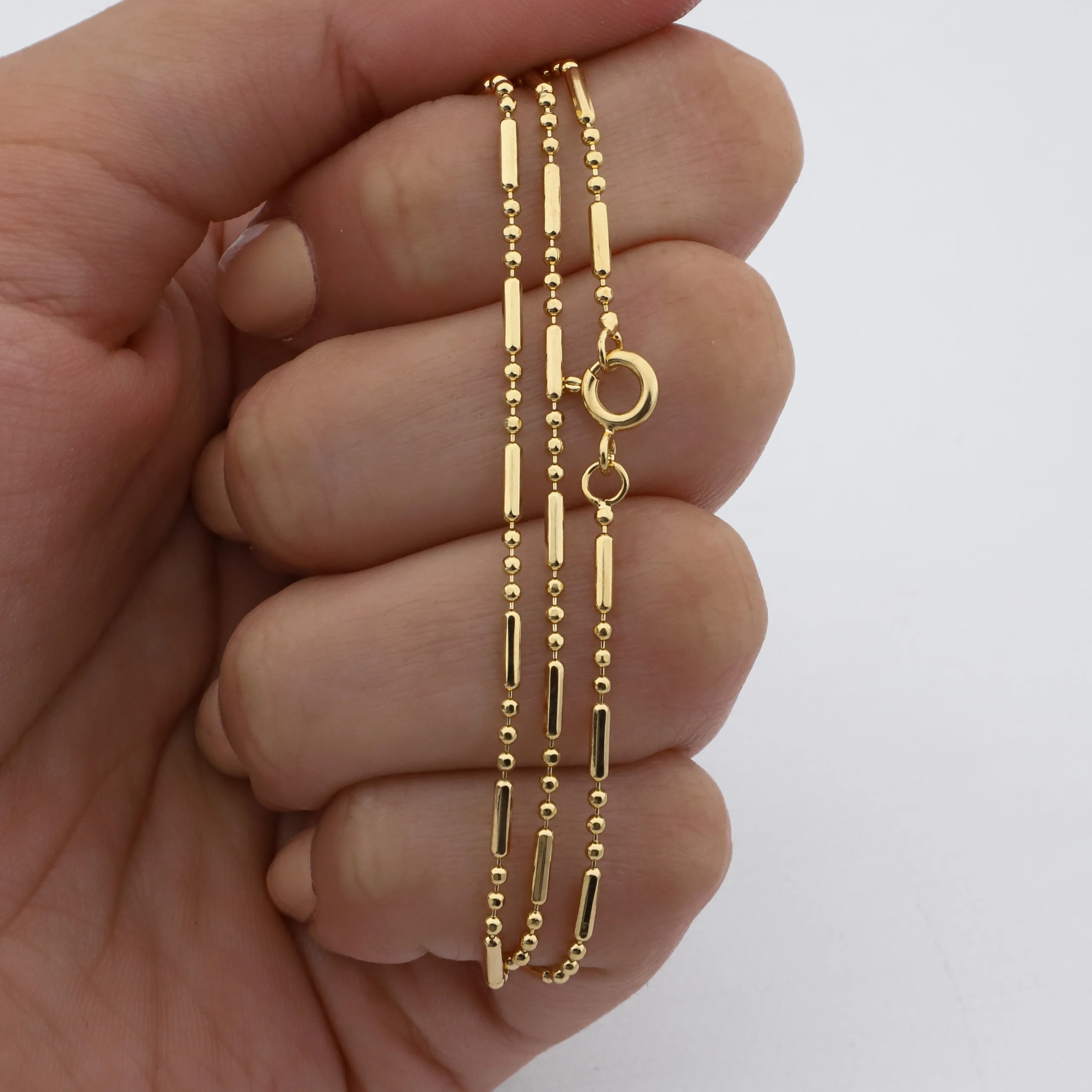 CADENA ACERO DORADO PREMIUM