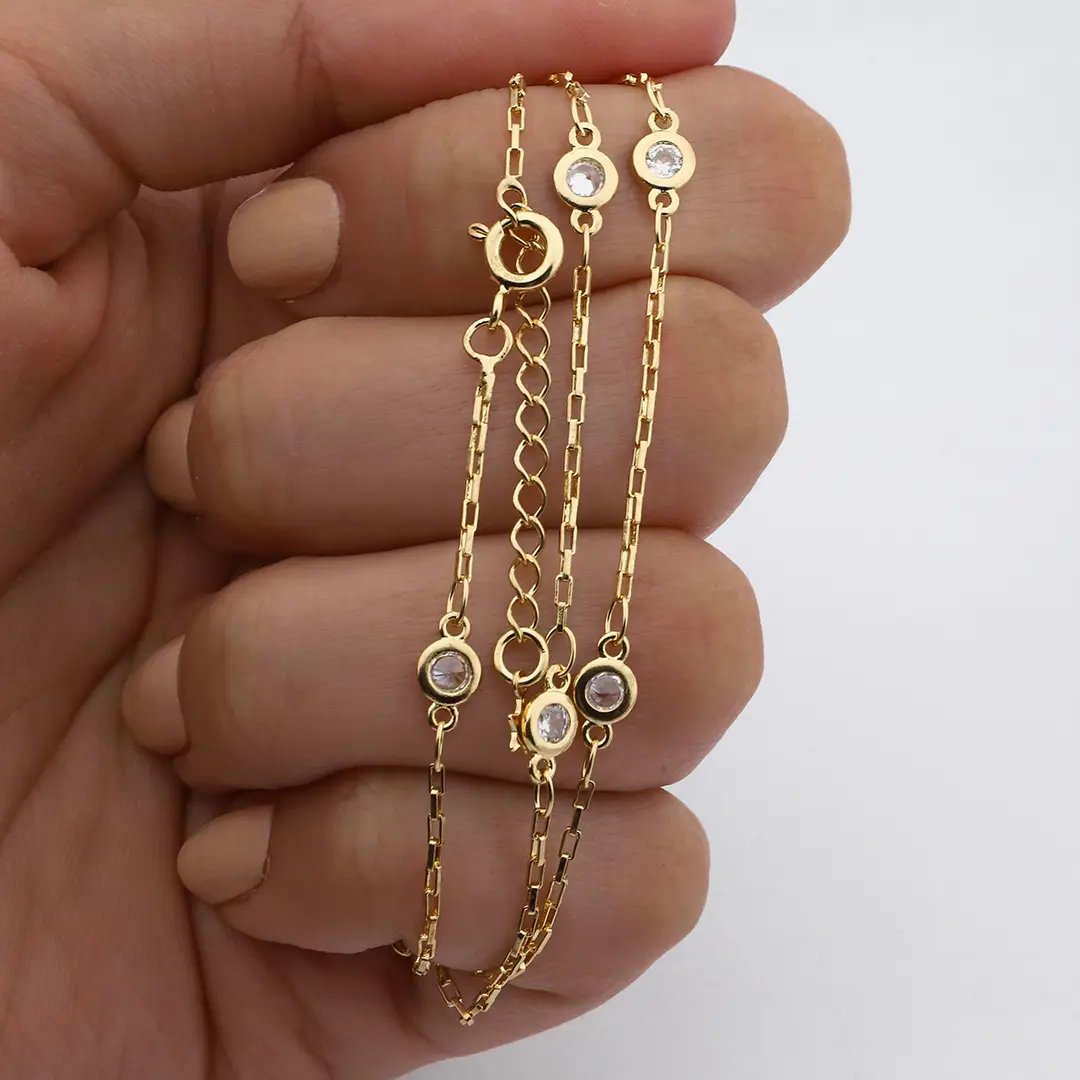 CADENA ACERO DORADO PREMIUM