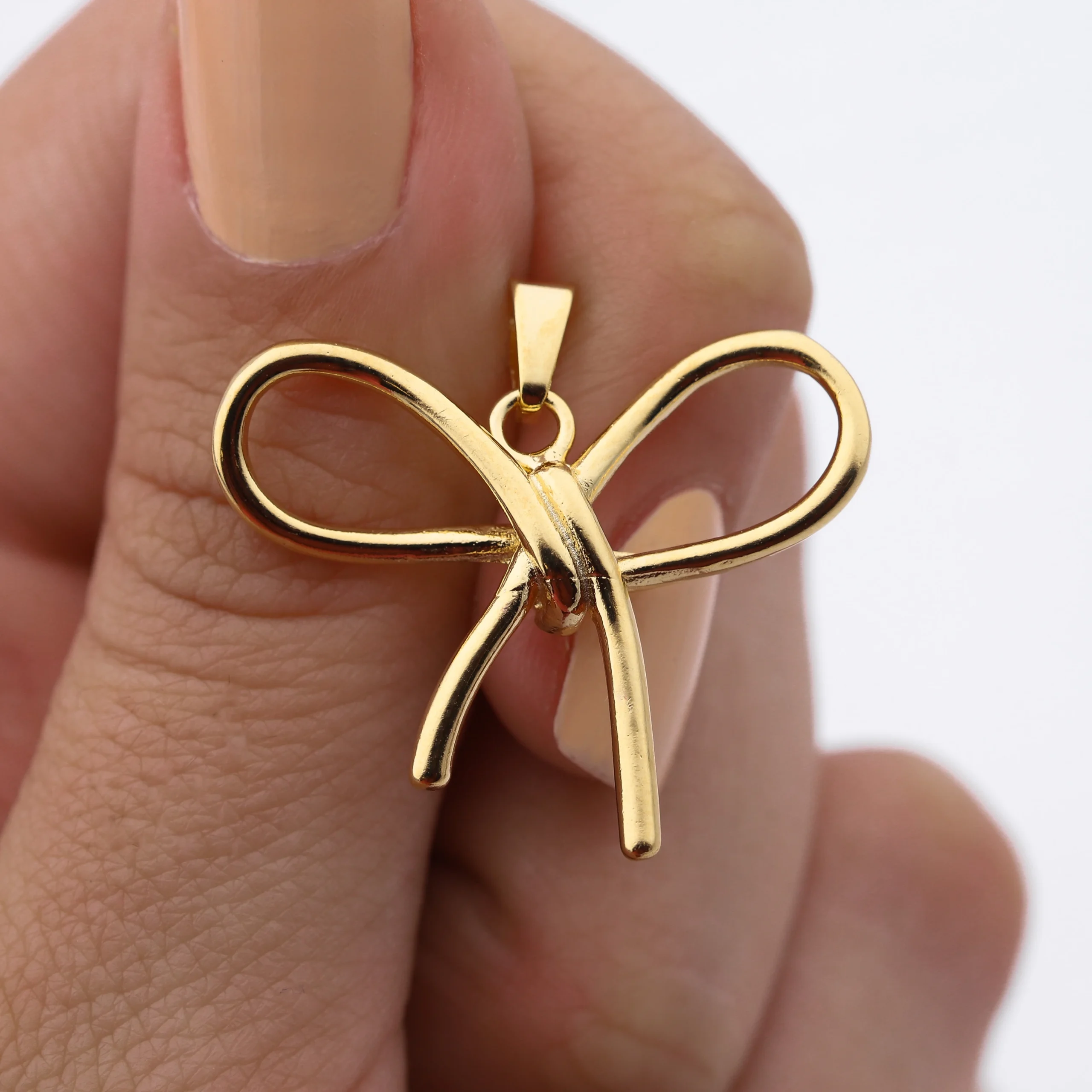 DIJE ACERO DORADO PREMIUM