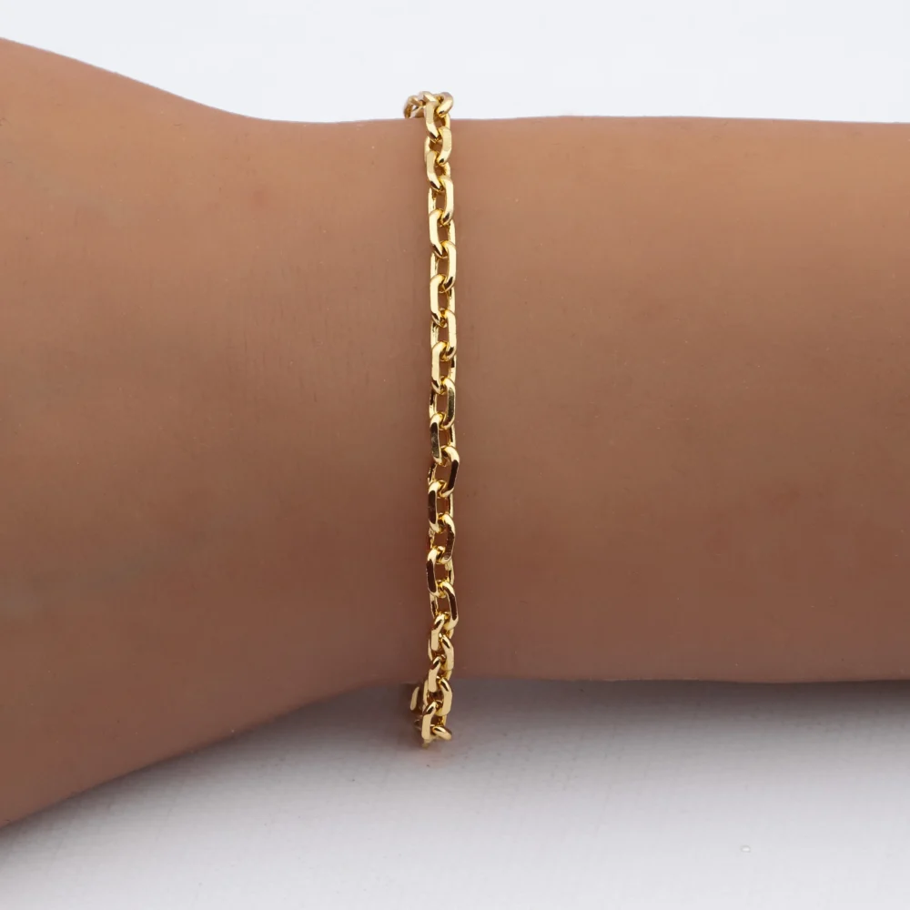PULSERA ACERO DORADO PREMIUM