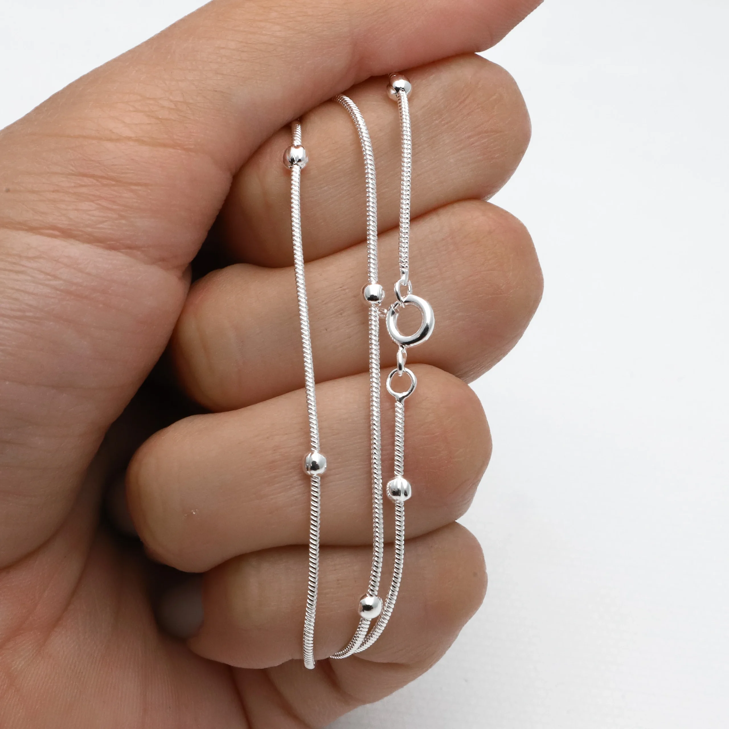 CADENA ACERO BLANCO PREMIUM