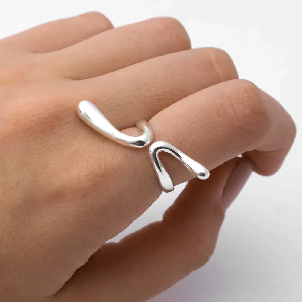 ANILLO ACERO BLANCO