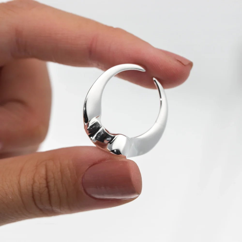 ANILLO ACERO BLANCO