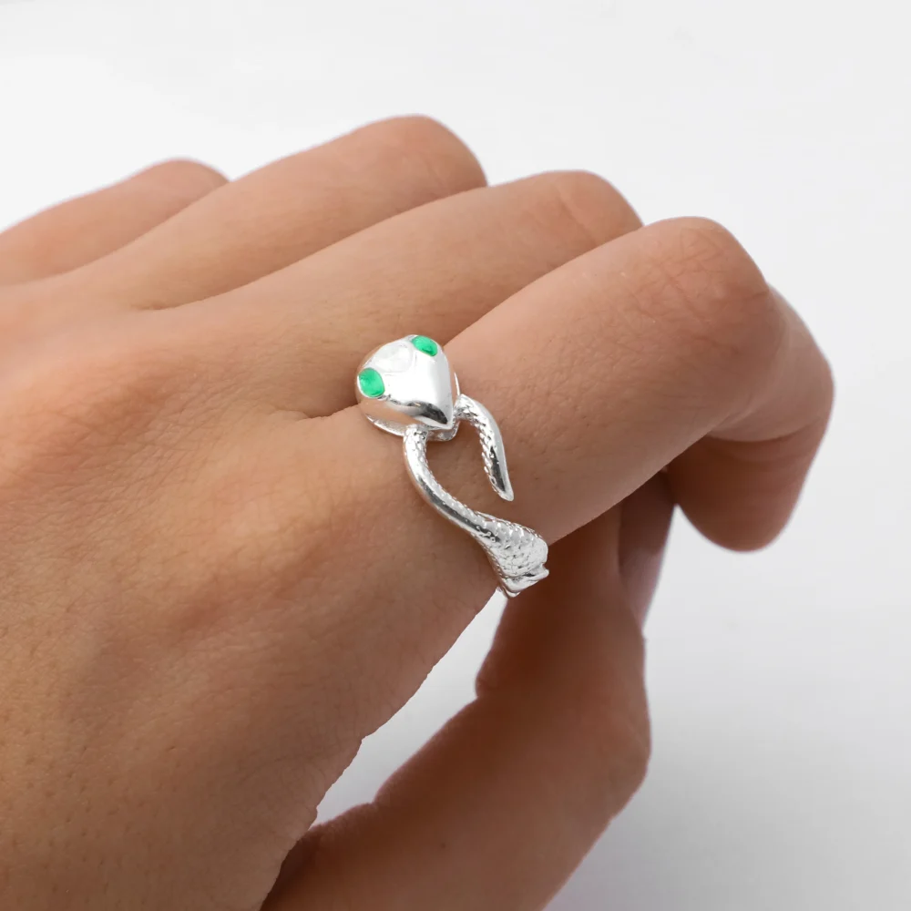 ANILLO ACERO BLANCO