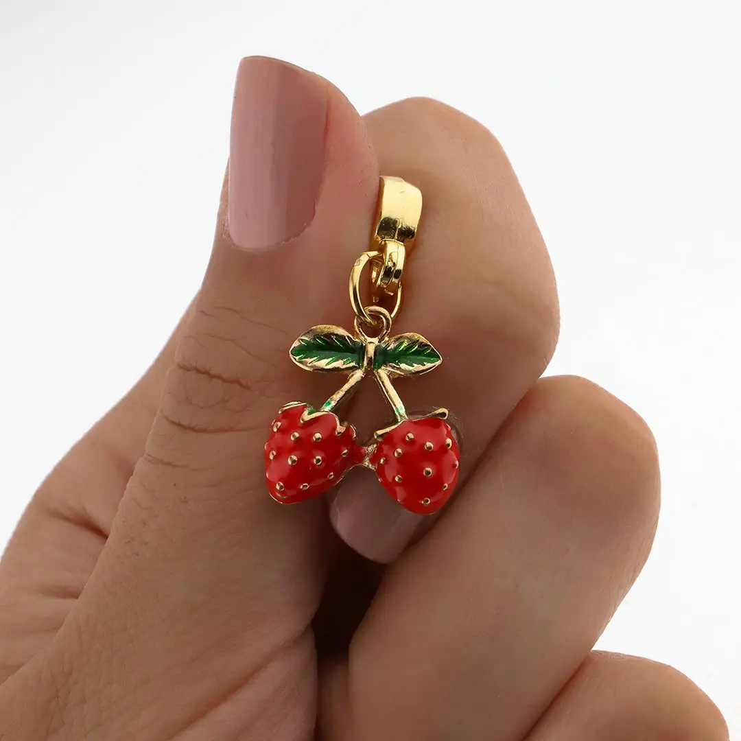 DIJE ACERO DORADO CHARMS