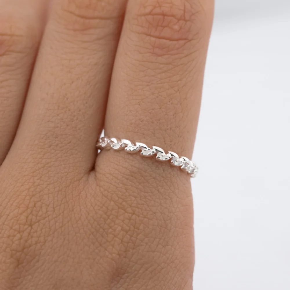 ANILLO ACERO BLANCO PREMIUM