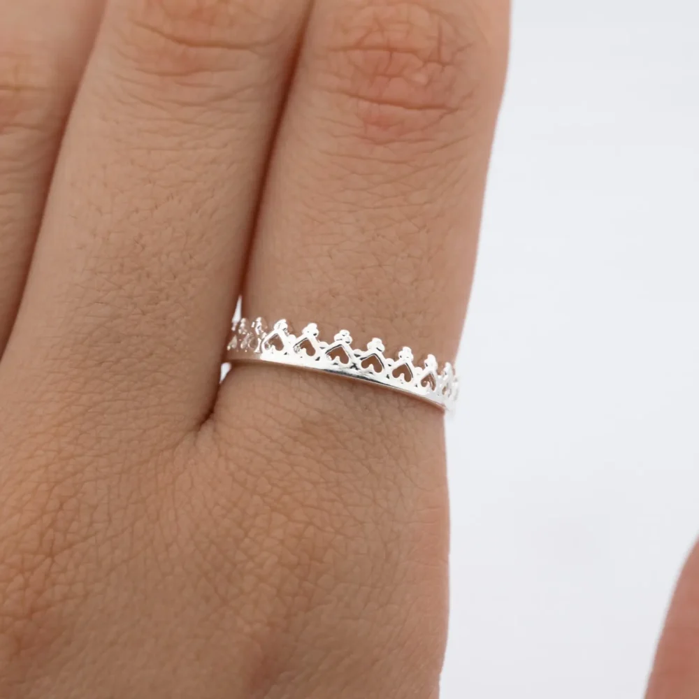 ANILLO ACERO BLANCO PREMIUM