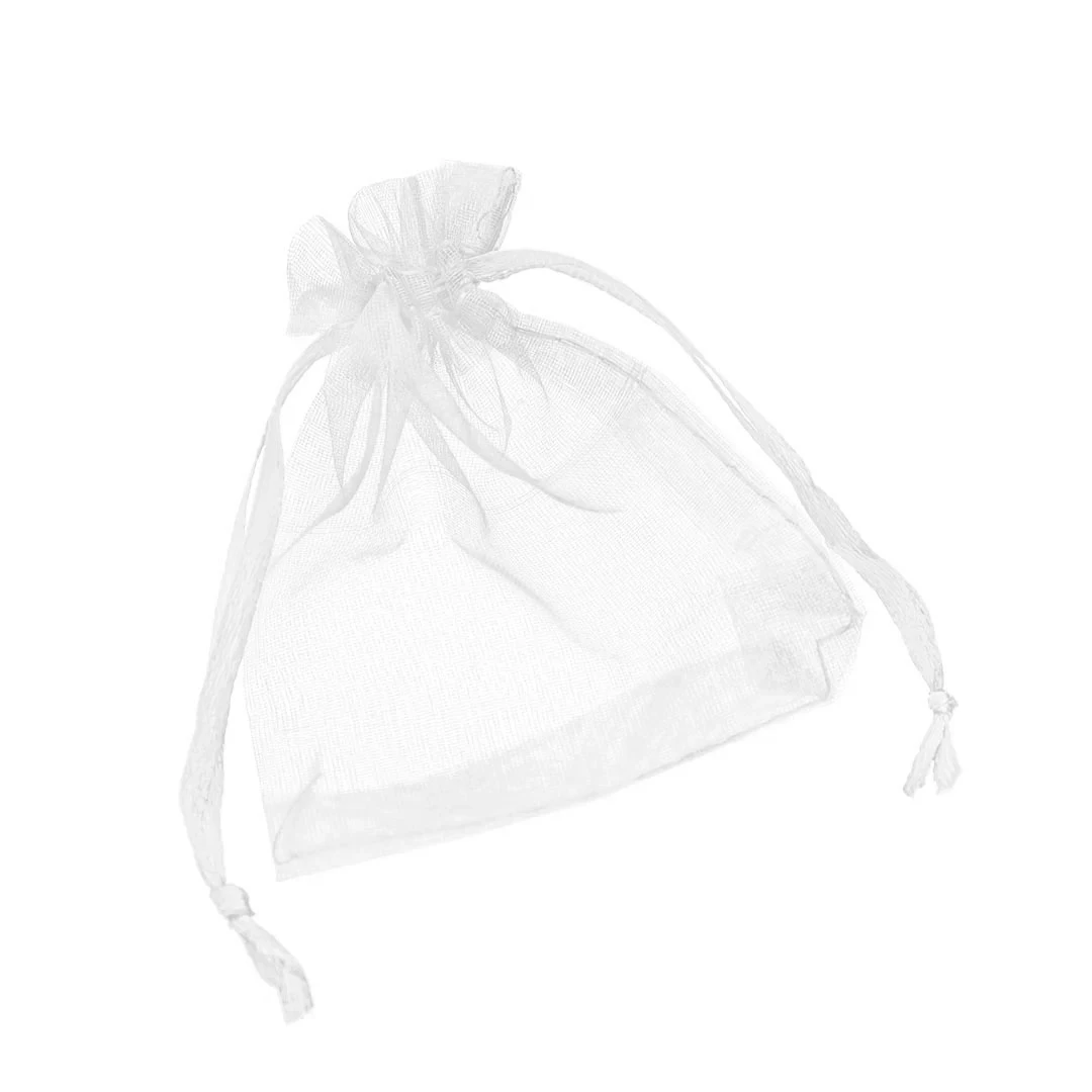 BOLSA DE ORGANZA BLANCA 10*15