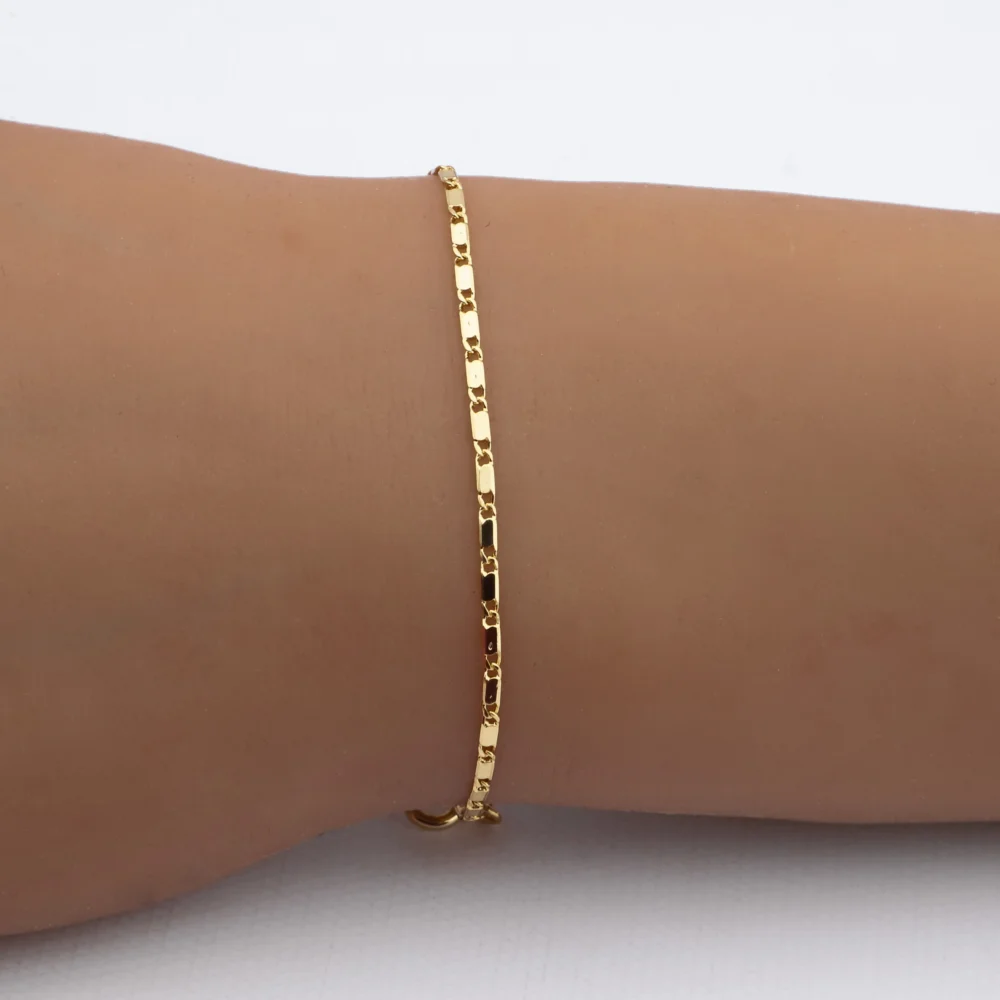 PULSERA ACERO DORADO PREMIUM