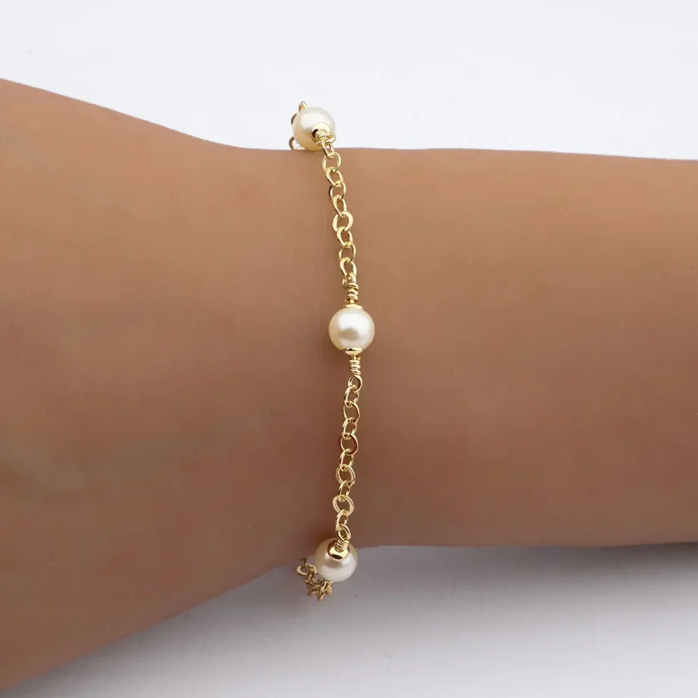 PULSERA ACERO DORADO PREMIUM