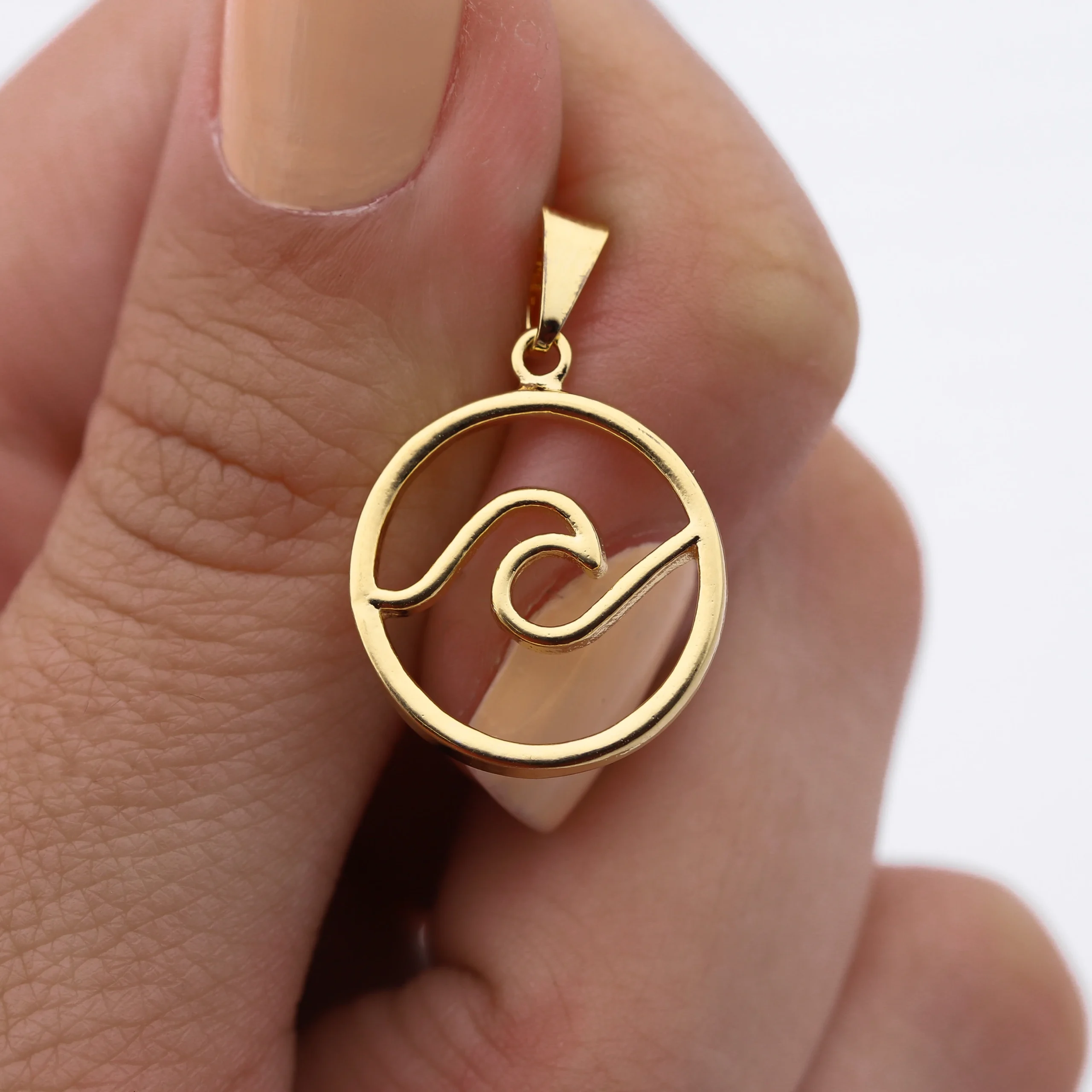 DIJE ACERO DORADO PREMIUM