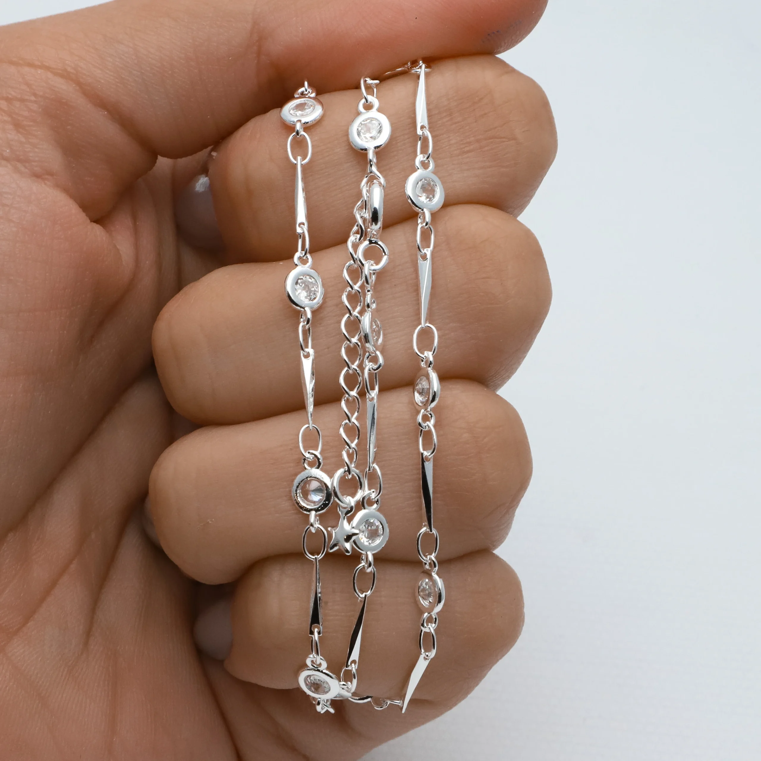 CADENA ACERO BLANCO PREMIUM