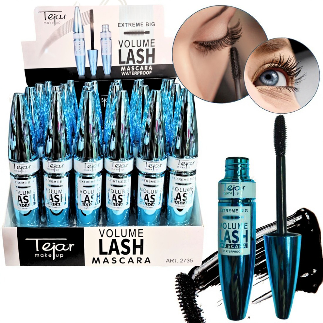Rimel mascara de pestañas extreme big volume lash tejar