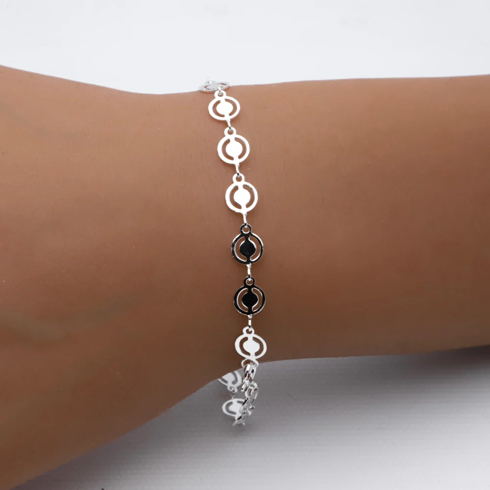 PULSERA ACERO BLANCO PREMIUM