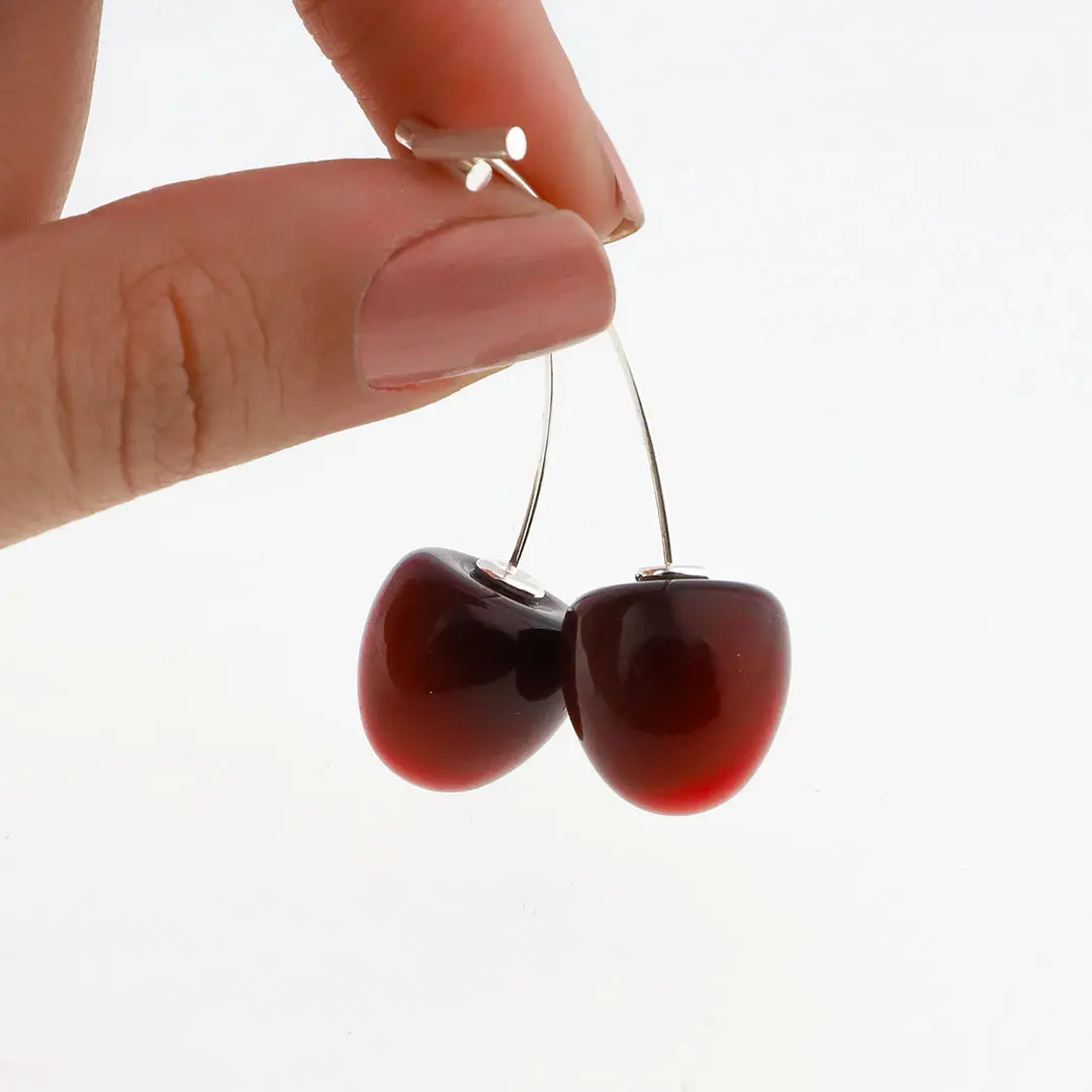 PASANTES ACERO BLANCO CEREZA