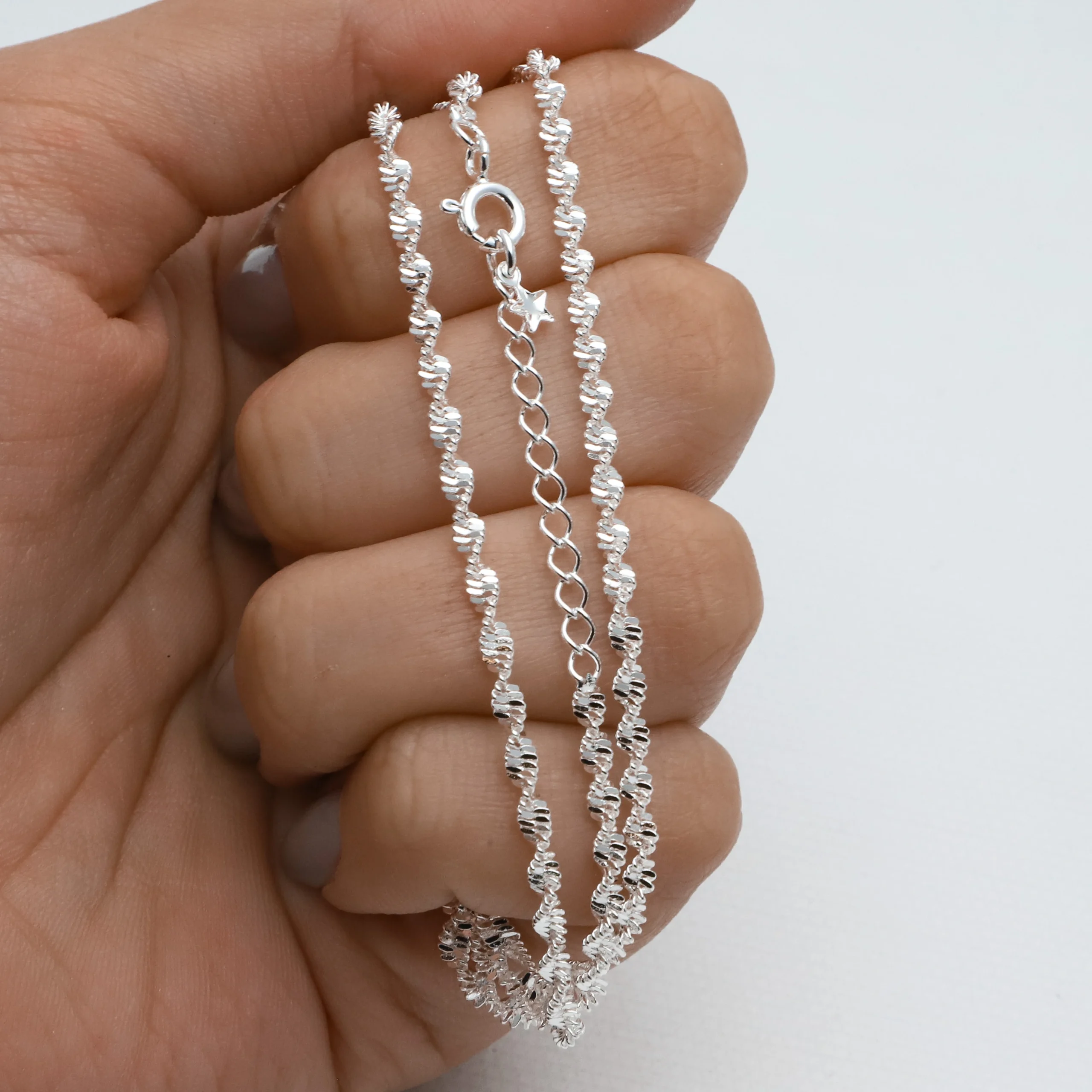 CADENA ACERO BLANCO PREMIUM